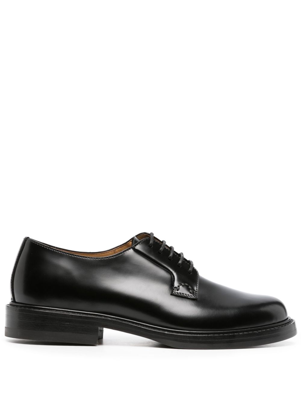 Henderson Baracco leather Derby shoes - Black von Henderson Baracco