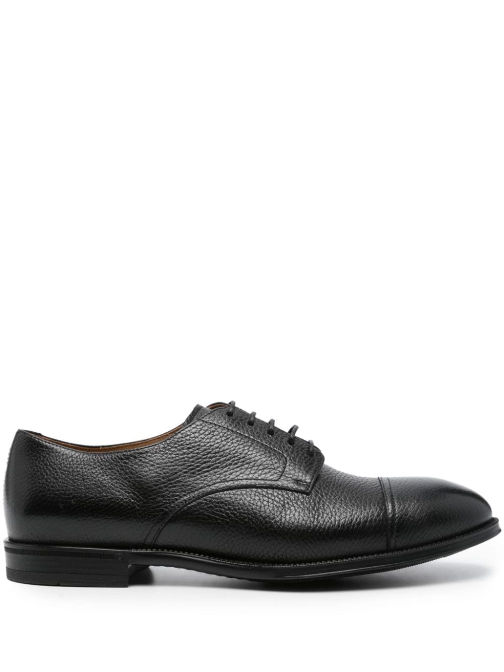 Henderson Baracco leather derby shoes - Black von Henderson Baracco