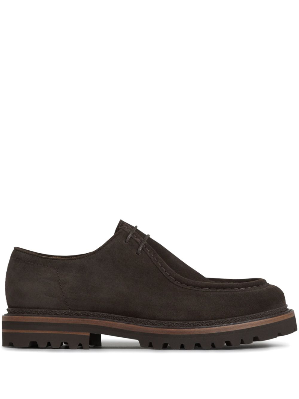 Henderson Baracco suede lace-up shoes - Brown von Henderson Baracco