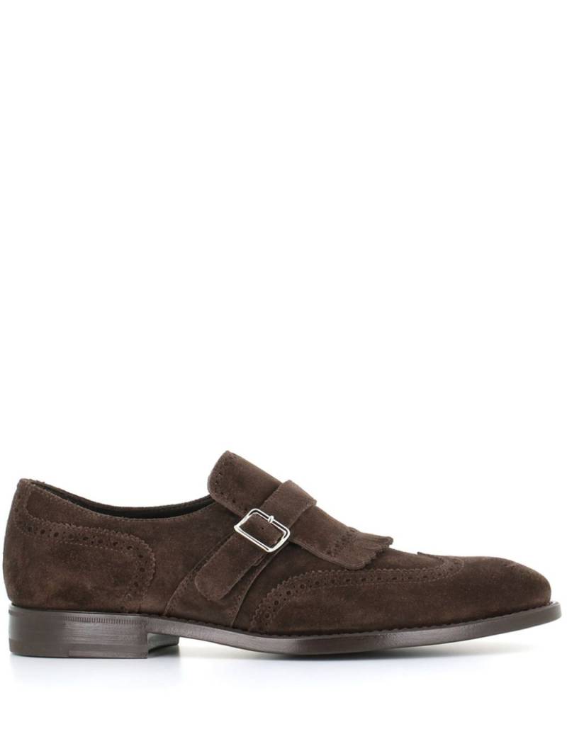 Henderson Baracco suede monk shoes - Brown von Henderson Baracco