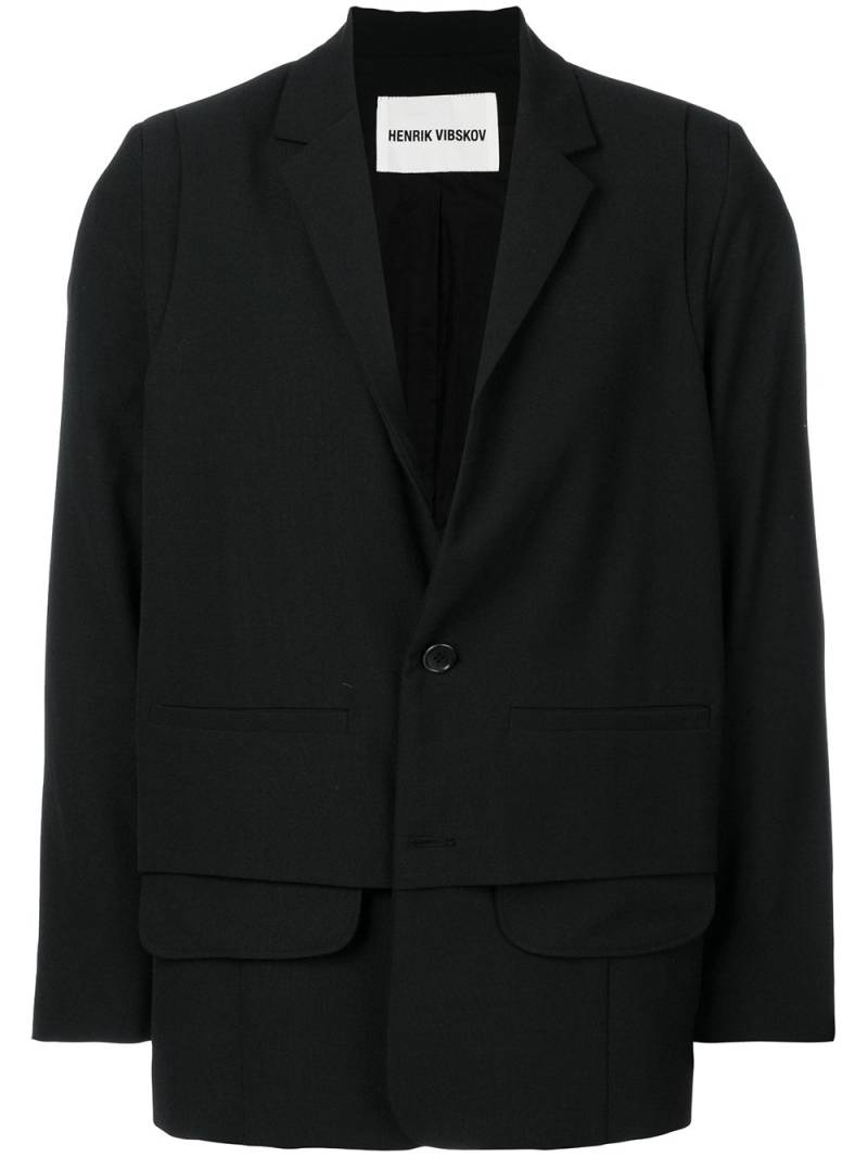 Henrik Vibskov Ants blazer - Black von Henrik Vibskov