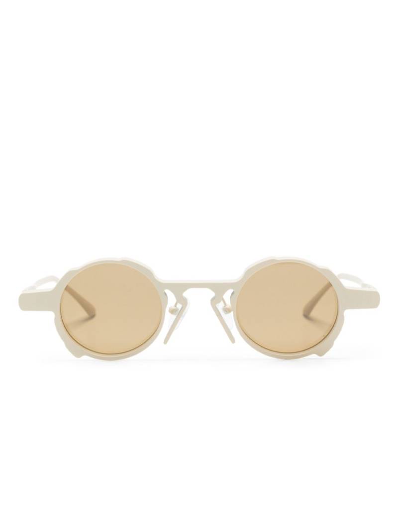 Henrik Vibskov Bronson round-frame sunglasses - Neutrals von Henrik Vibskov