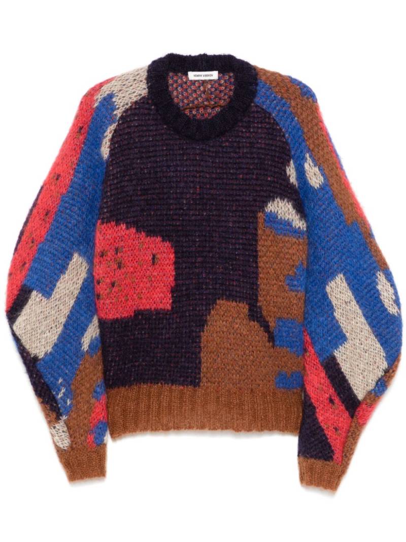 Henrik Vibskov Mohairy sweater - Blue von Henrik Vibskov