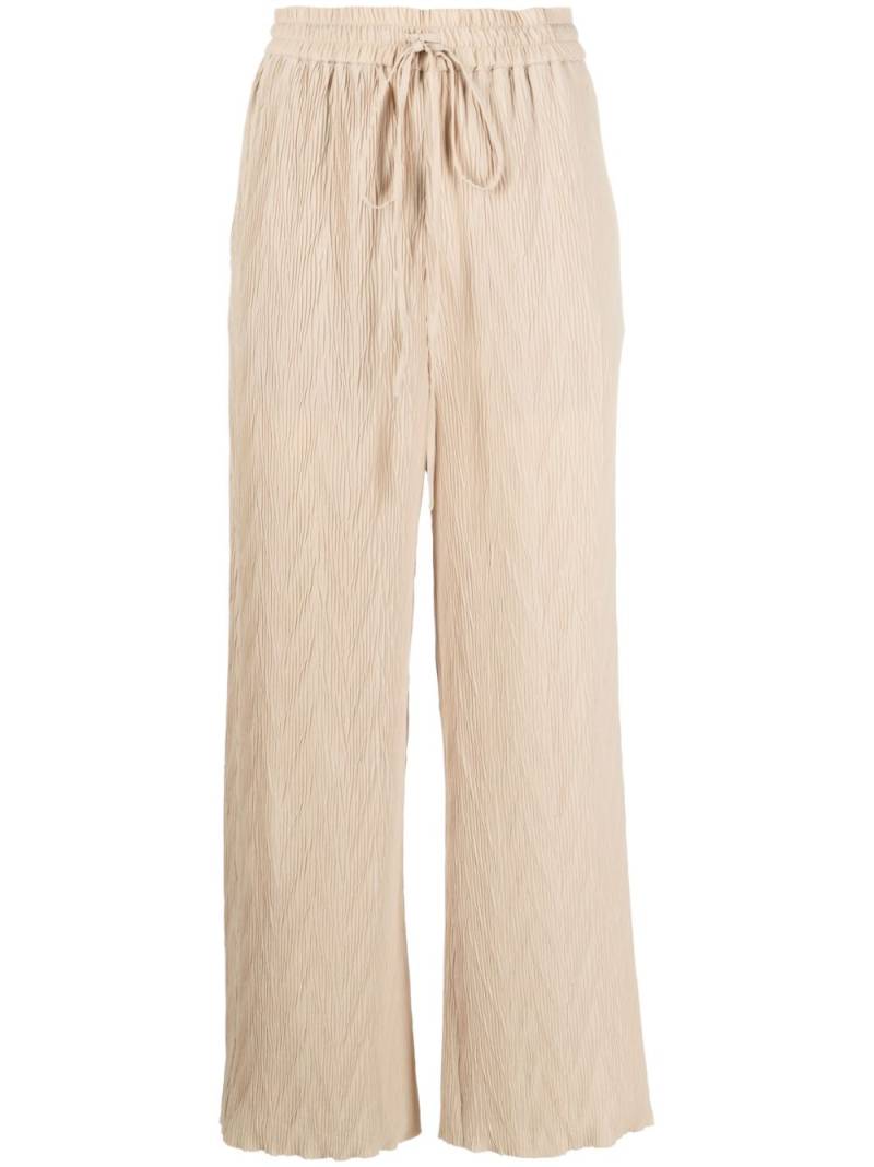 Henrik Vibskov Naptune straight-leg plissé trousers - Neutrals von Henrik Vibskov