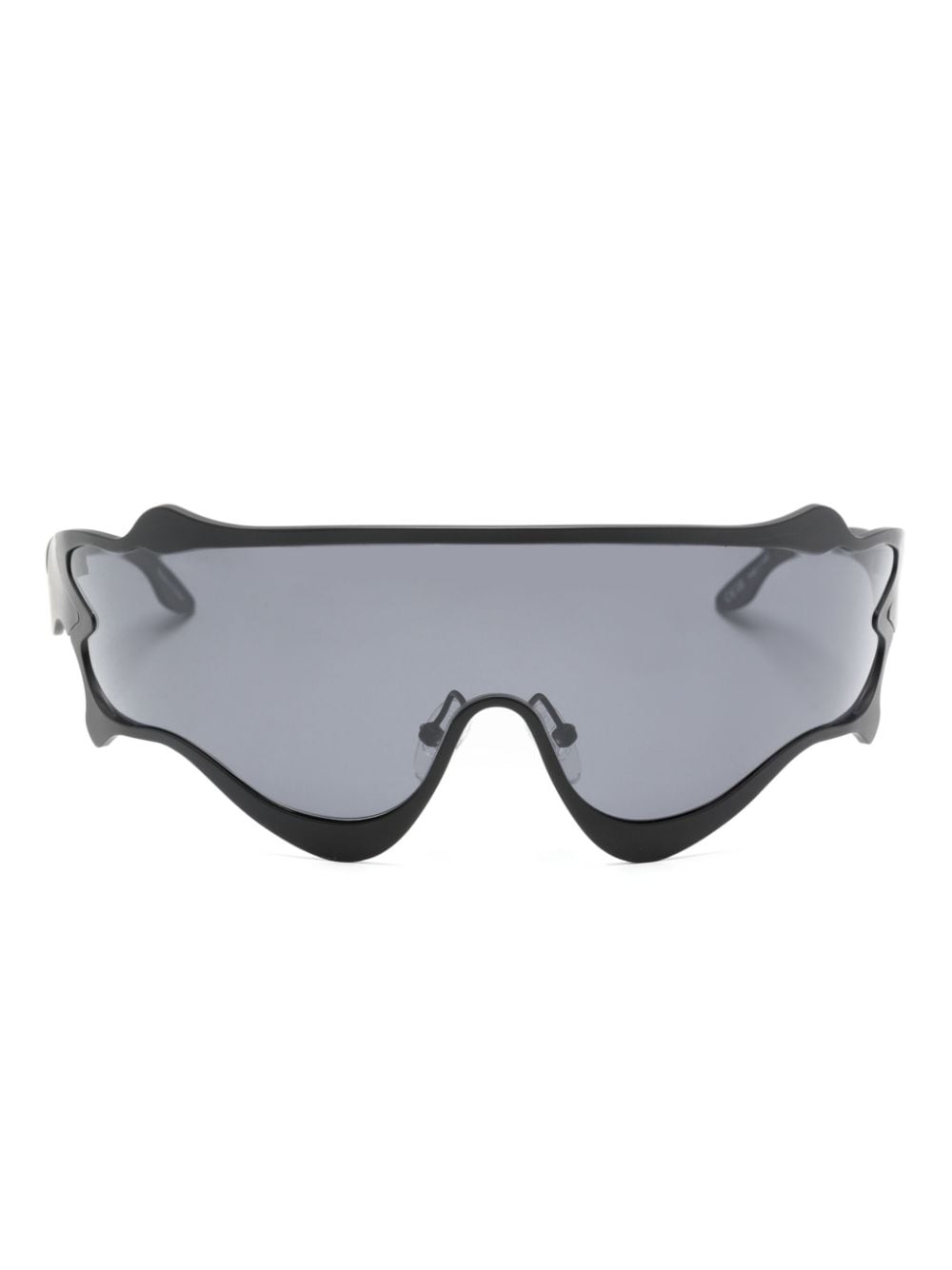 Henrik Vibskov Octane shield-frame sunglasses - Black von Henrik Vibskov