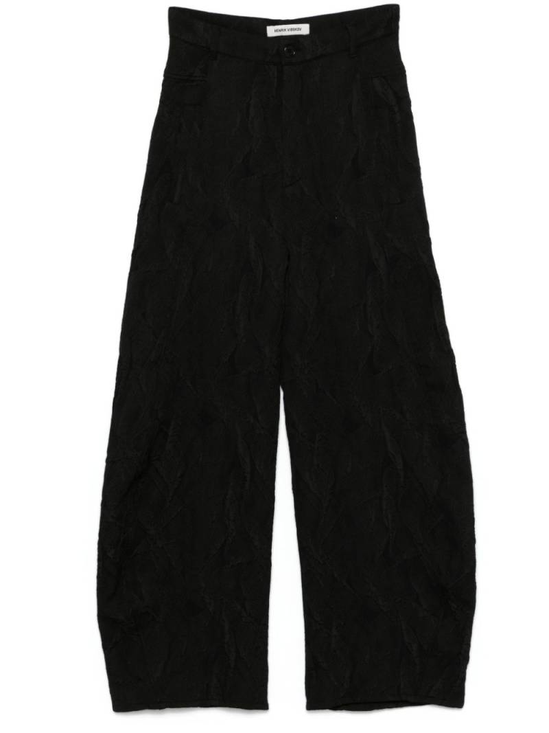 Henrik Vibskov Shade trousers - Black von Henrik Vibskov