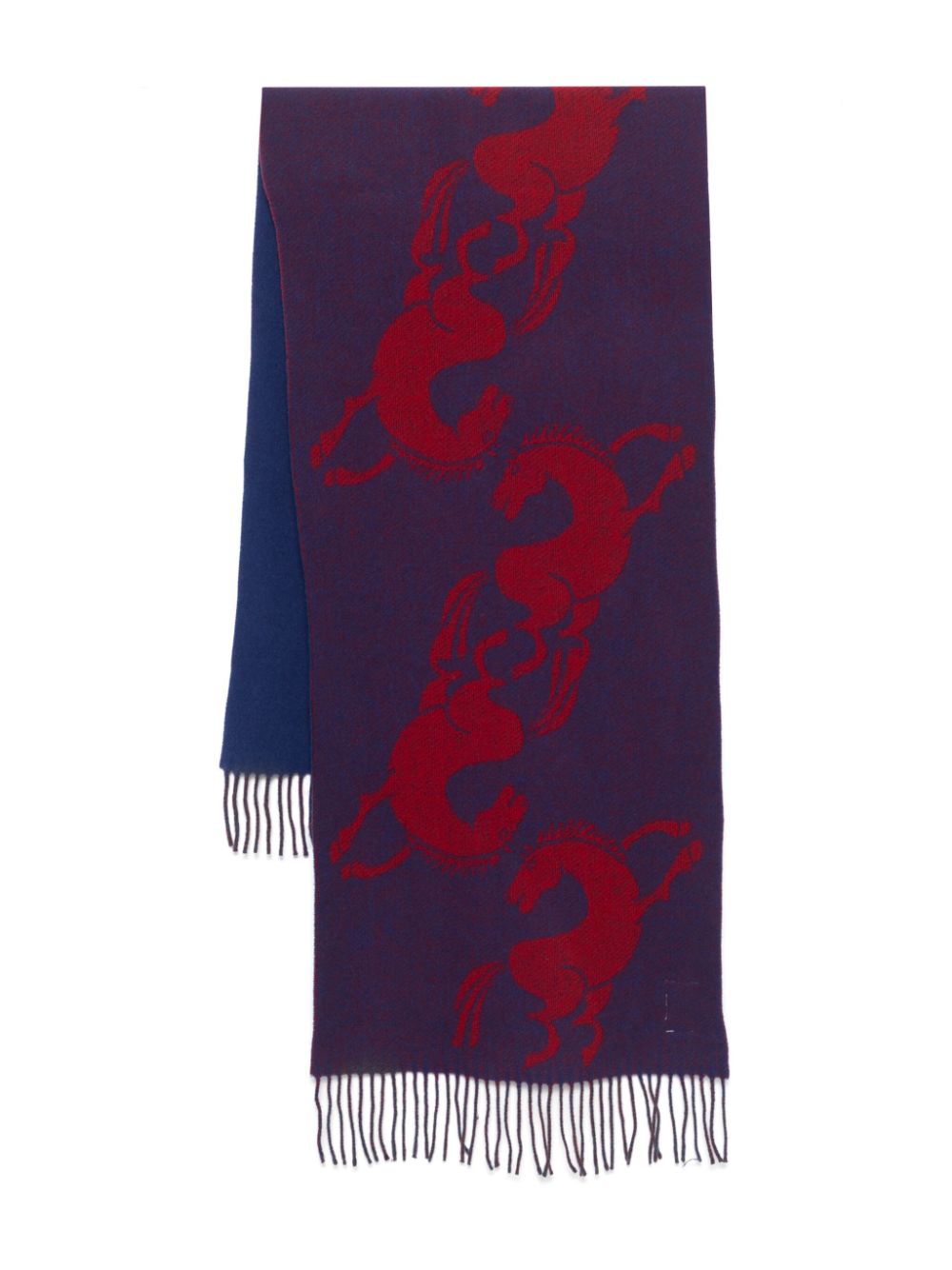 Henrik Vibskov Shrimp Horse scarf - Purple von Henrik Vibskov