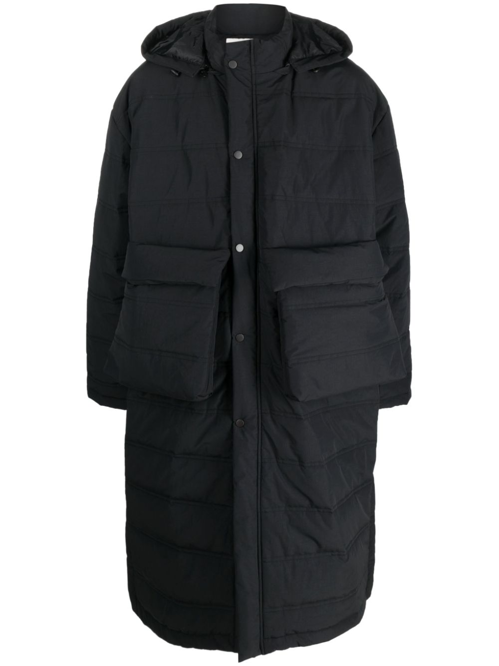 Henrik Vibskov Tabasco padded hooded coat - Black von Henrik Vibskov