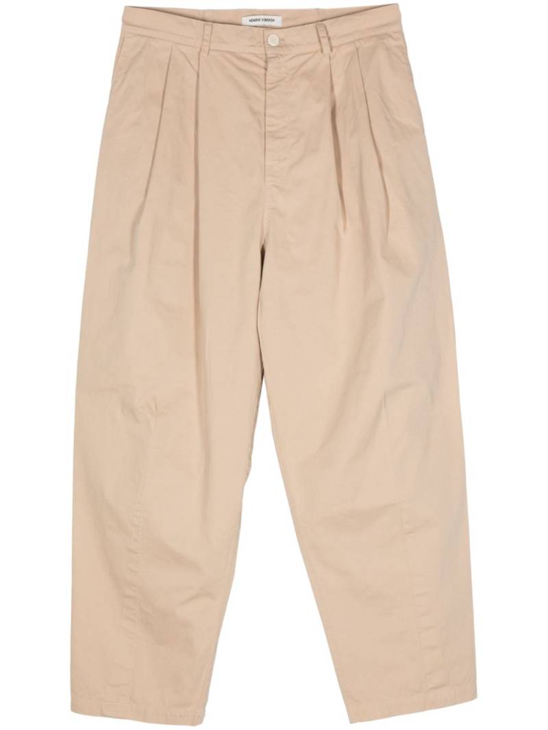 Henrik Vibskov Tracking straight-leg trousers - Neutrals von Henrik Vibskov