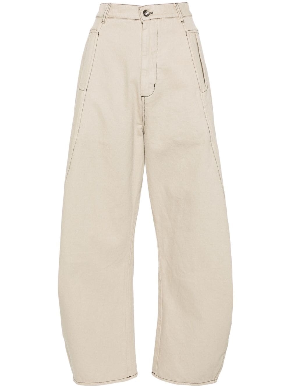 Henrik Vibskov high-waisted wide-leg jeans - Neutrals von Henrik Vibskov