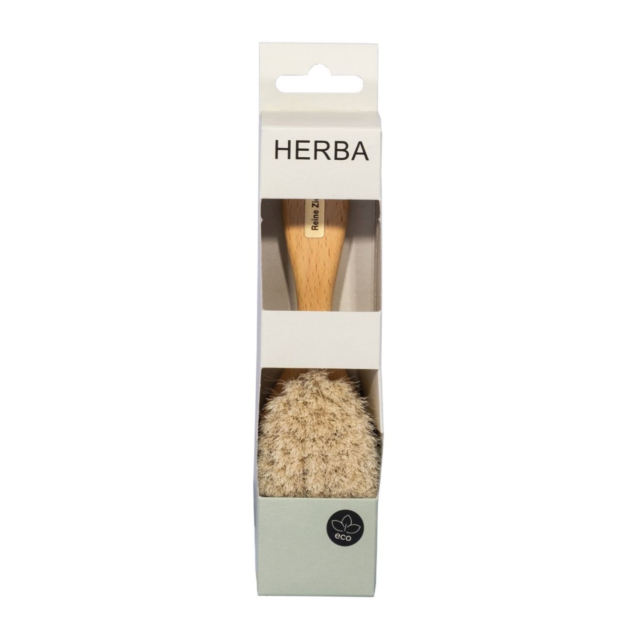 Herba - Babybürste mit Ziegenhaar, Buche, FSC 100 % von Herba