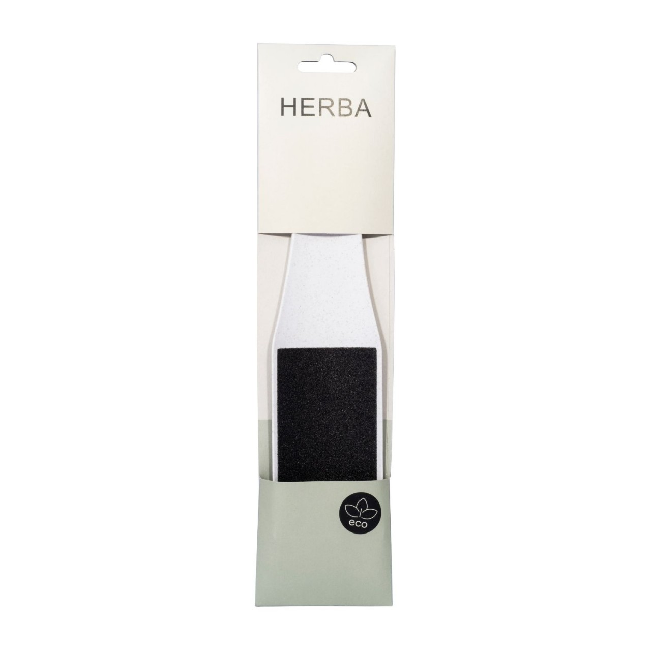 Herba - Doppelfussfeile, Weizenstroh white von Herba