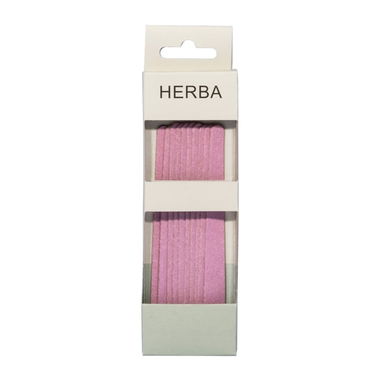 Herba - Karton-Nagelfeilen, 10 Stk., 17 cm von Herba