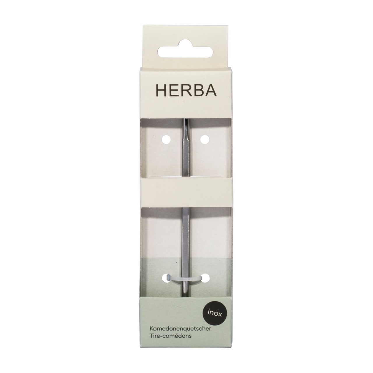 Herba - Komedonenquetscher, Inox von Herba