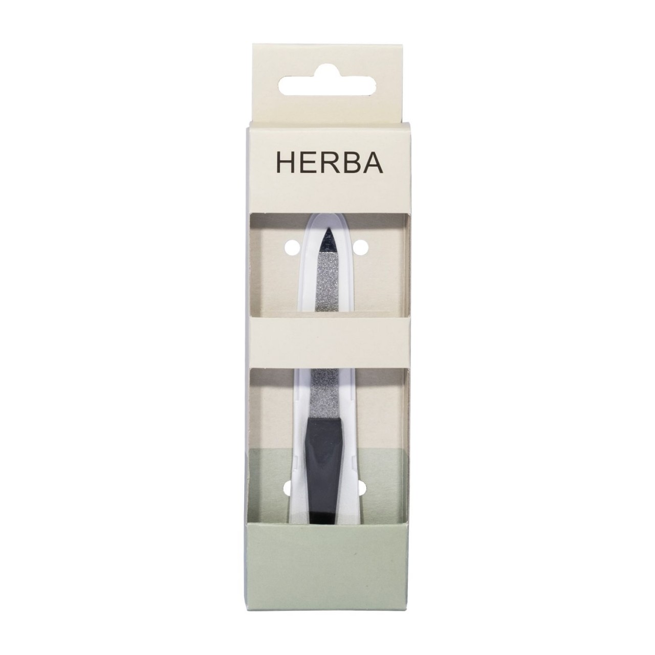 Herba - Saphir-Nagelfeile im Etui, 9.5 cm von Herba