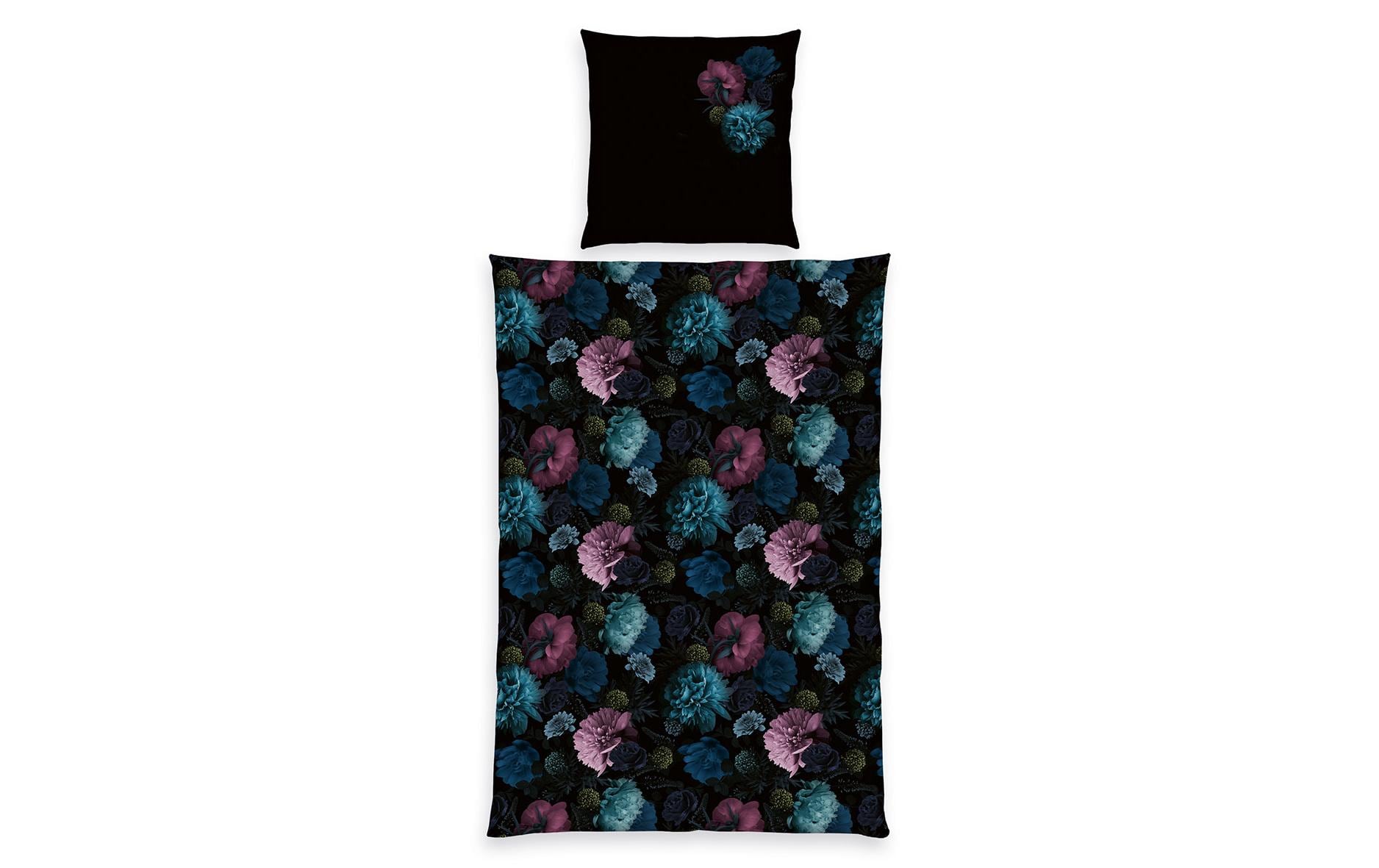 Herding Bettwäsche »Flowers 160 x 210 cm + 65 x 100 cm« Herding Bettwäsche »Flowers 160 x 210 cm + 65 x 100 cm« von Herding