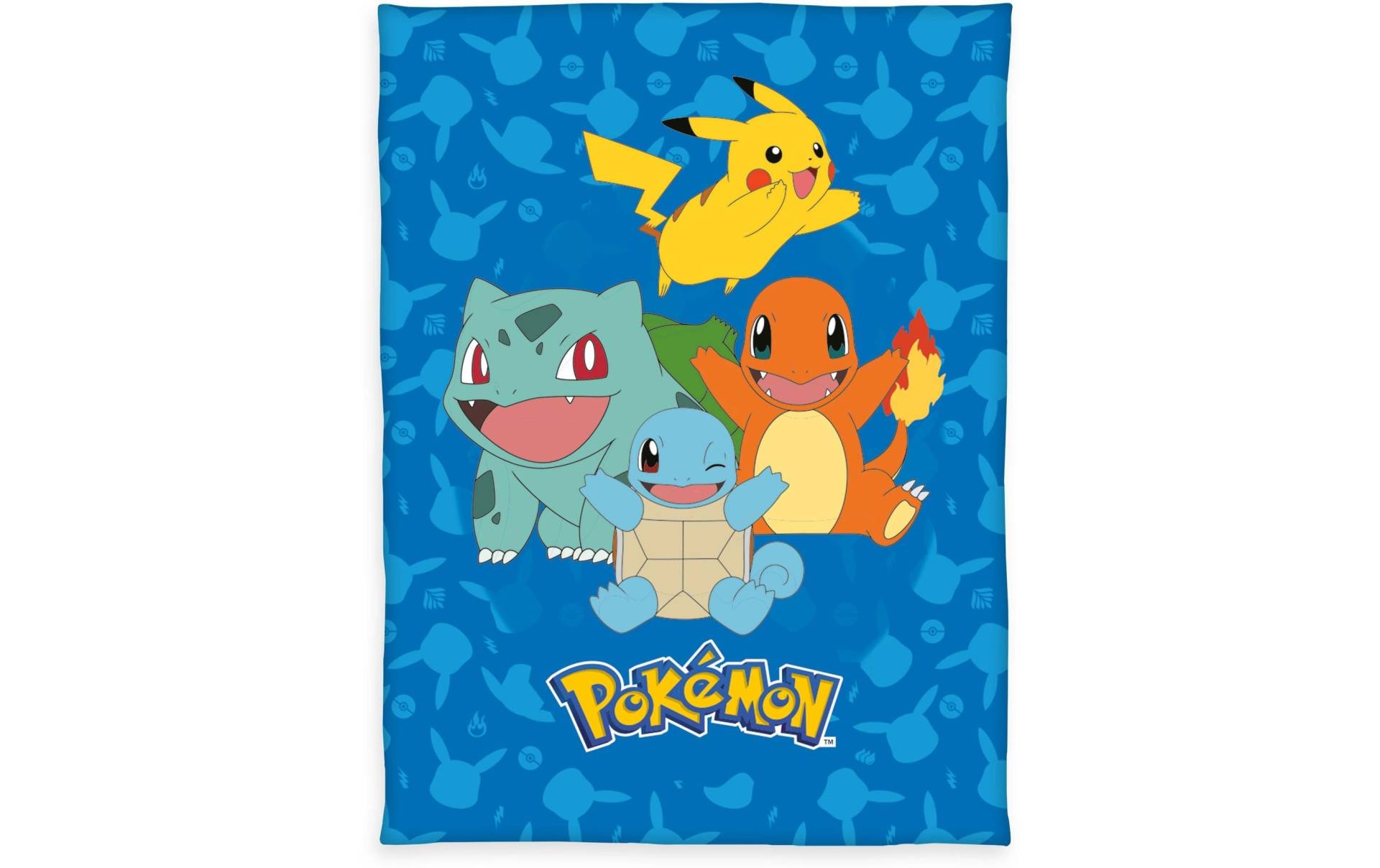 Herding Kinderbettdecke »Pokémon 130 x 160 cm, Mehrfarbig«, warm, (1 St.) von Herding