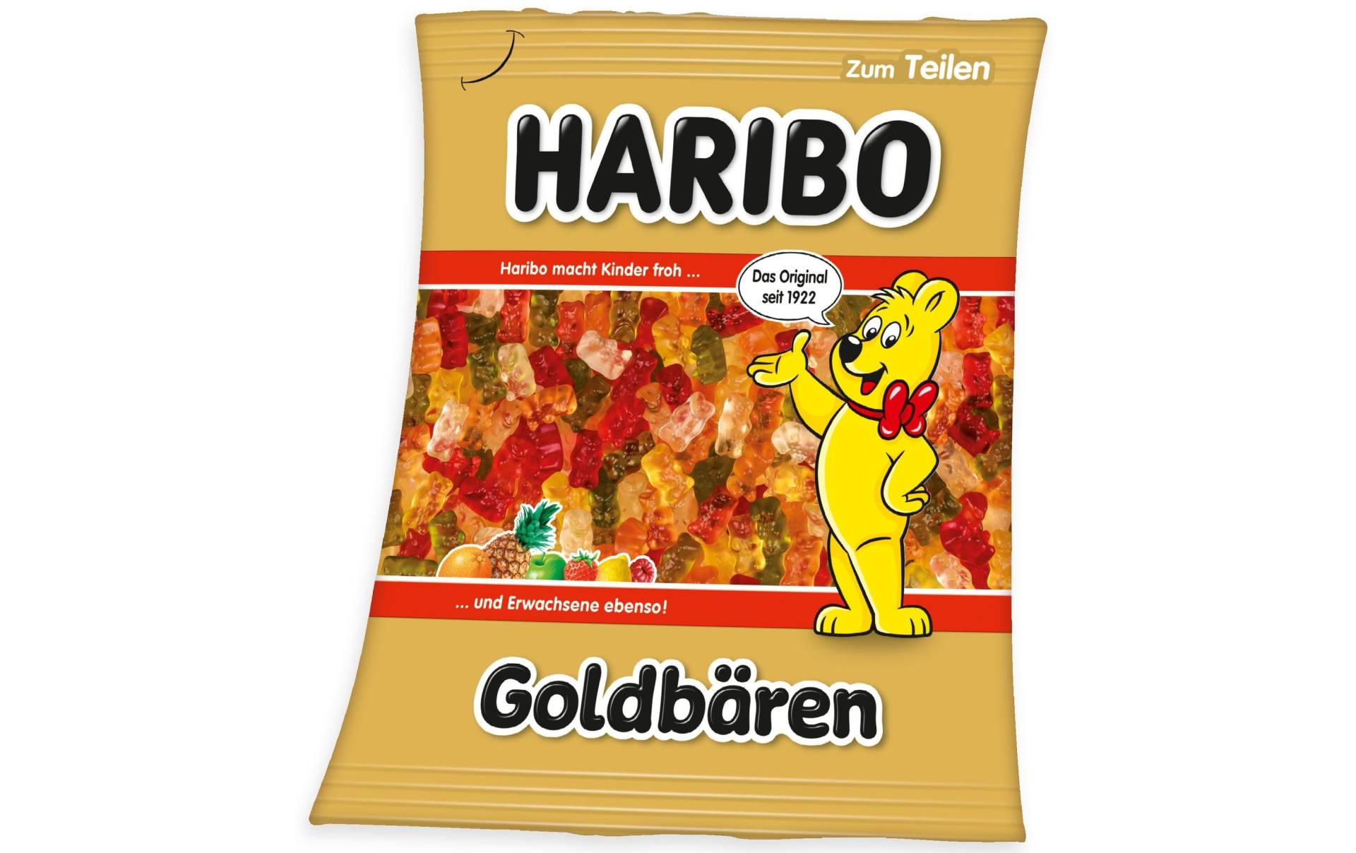 Herding Wohndecke »Decke Haribo Goldfarbenbären« von Herding