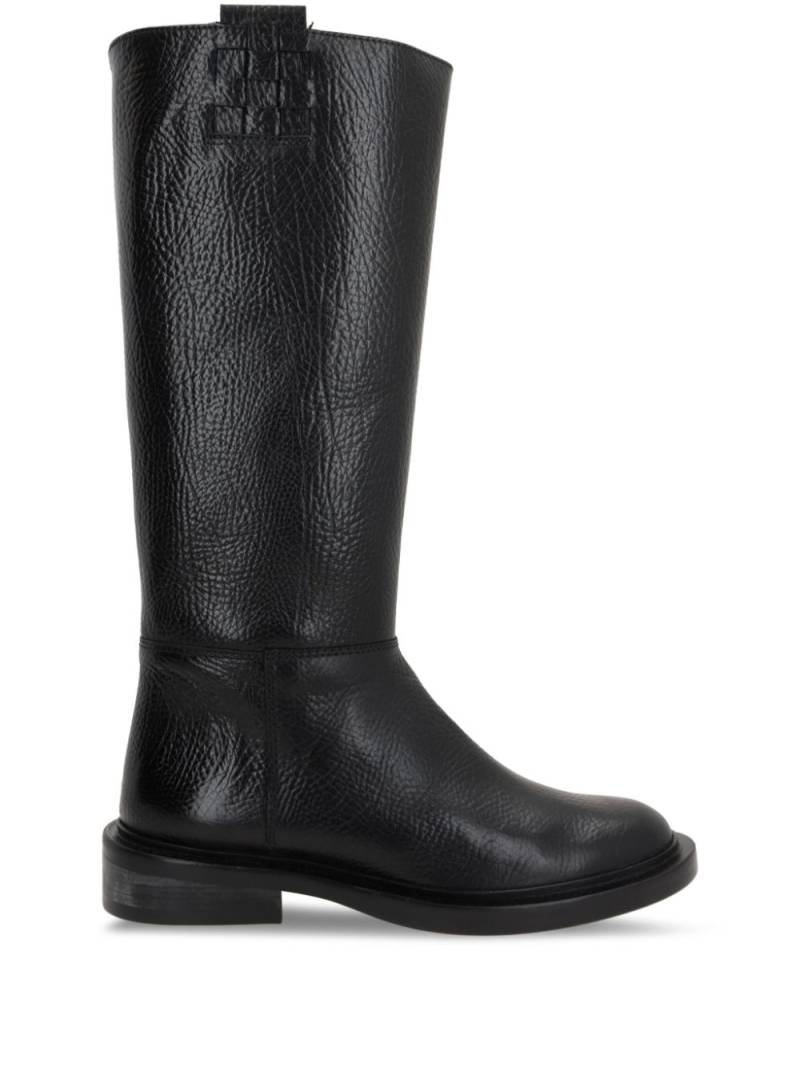 Hereu Anella leather boots - Black von Hereu