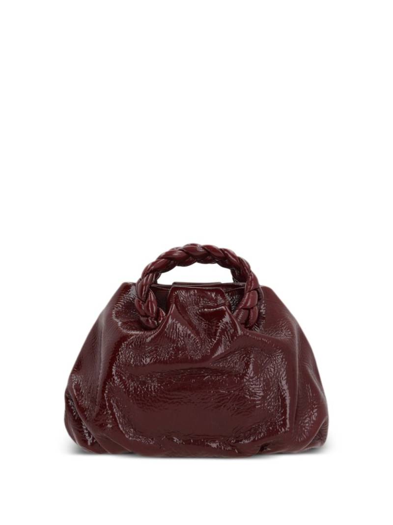 Hereu Bombon Crinkled Glossy shoulder bag - Red von Hereu