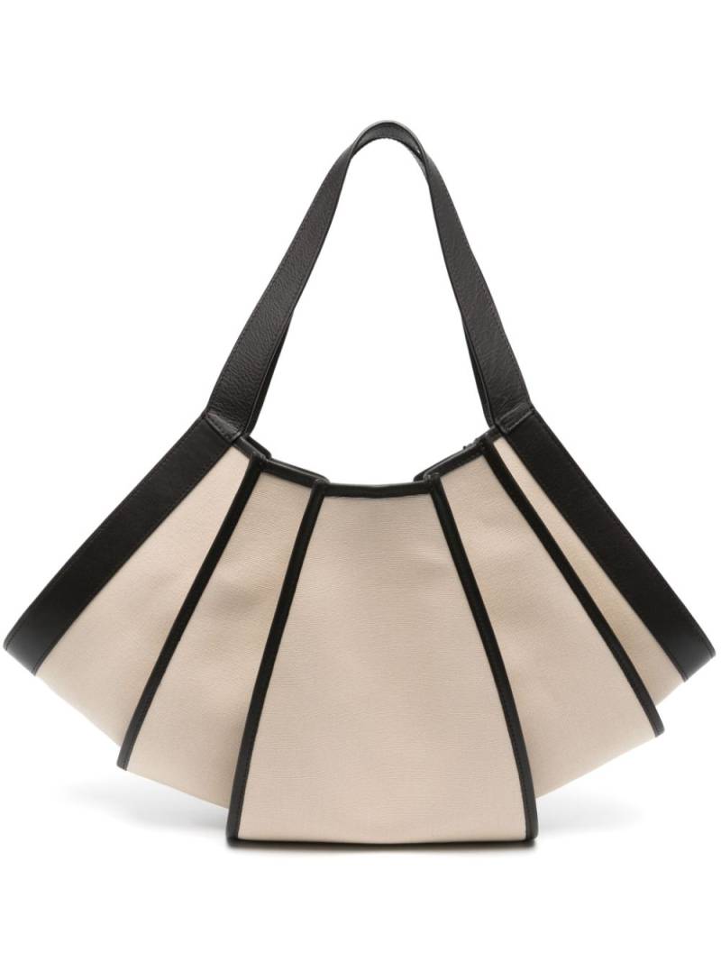 Hereu Delta shell-shape tote bag - Neutrals von Hereu