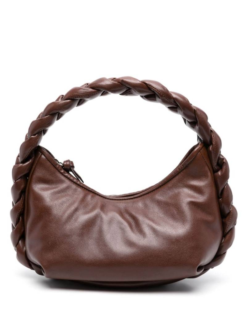 Hereu Espiga Shiny leather shoulder bag - Brown von Hereu