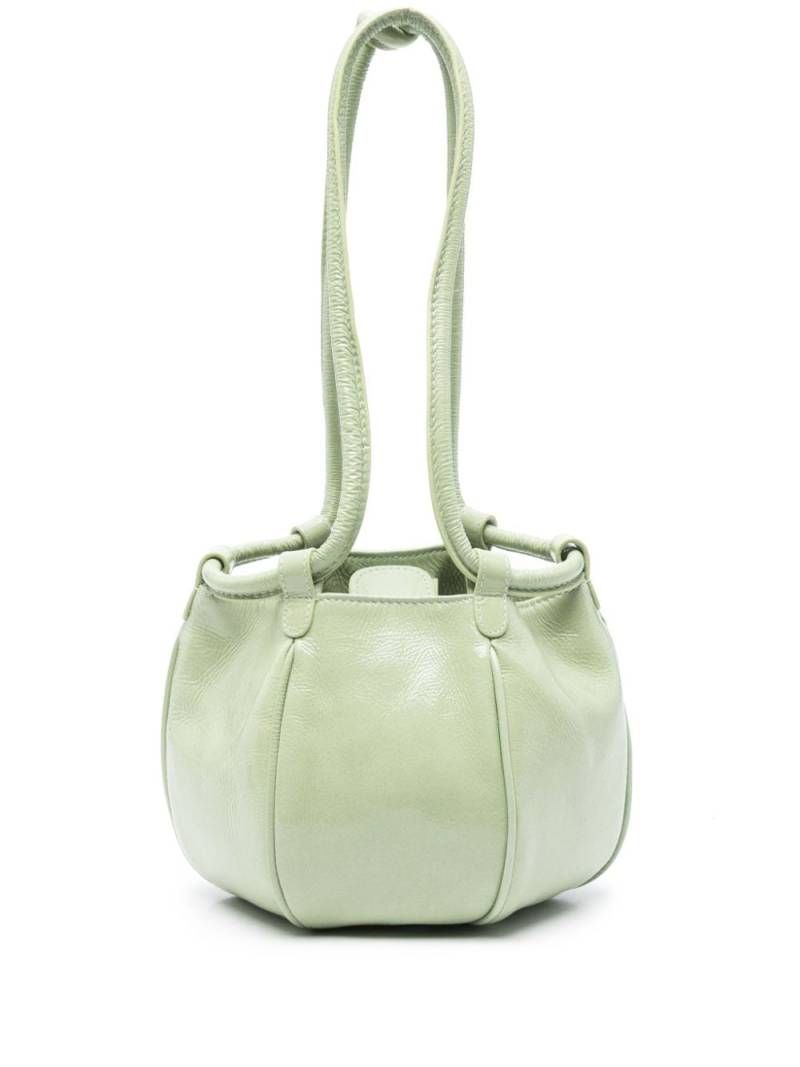 Hereu Globul patent-leather mini bag - Green von Hereu