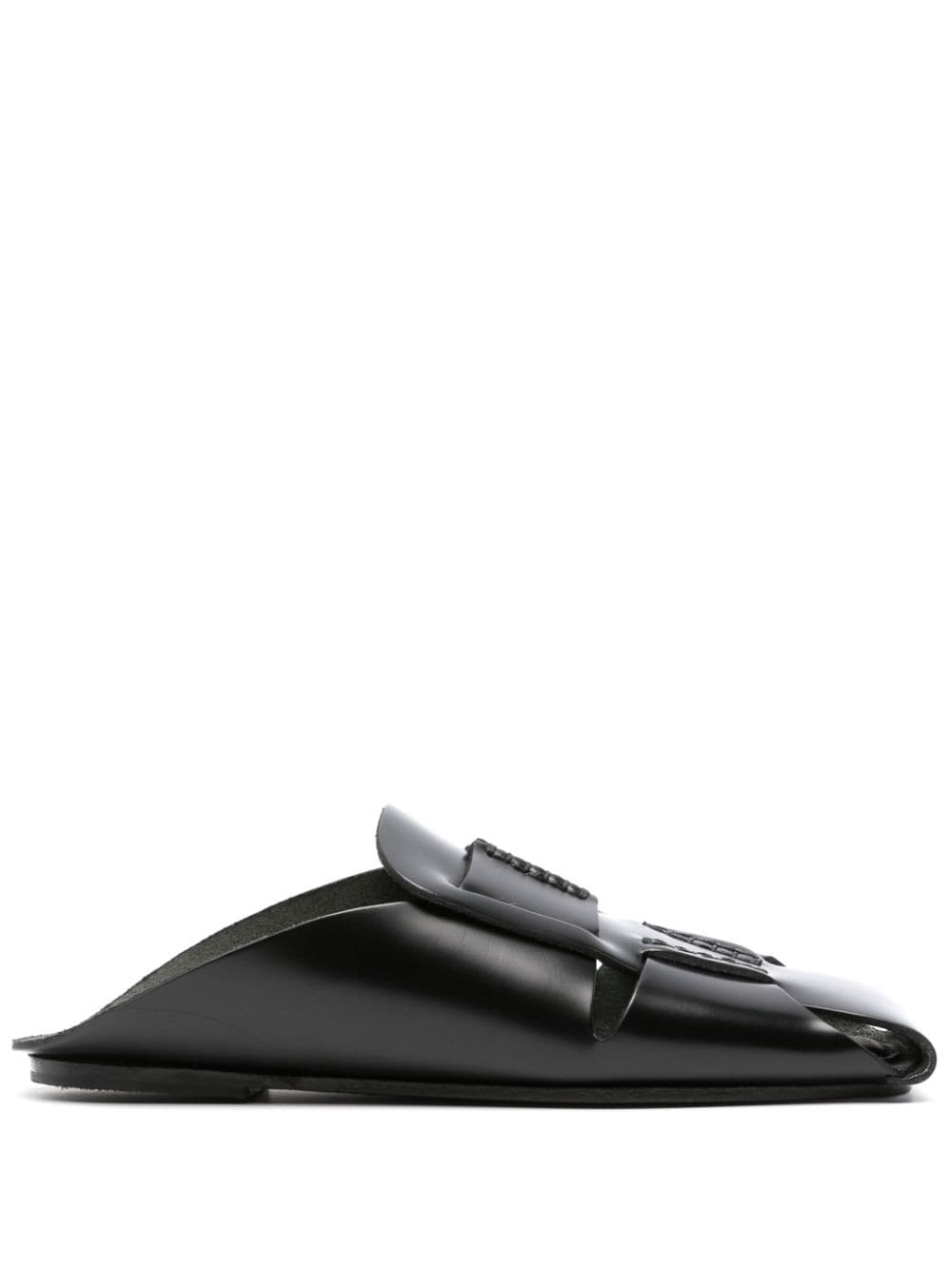 Hereu Muntana leather loafers - Black von Hereu