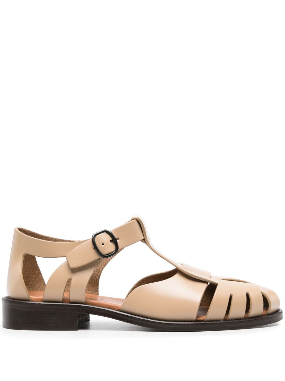 Hereu Pesca leather sandals - Neutrals von Hereu