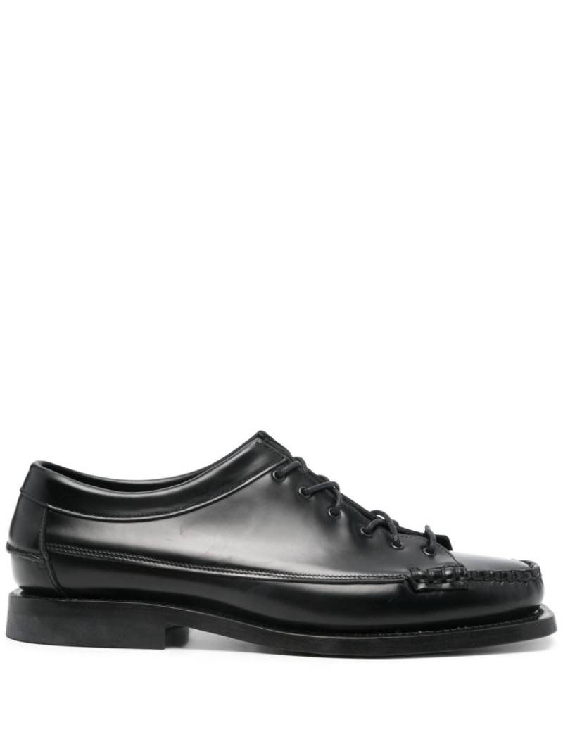 Hereu Priego squared loafers - Black von Hereu