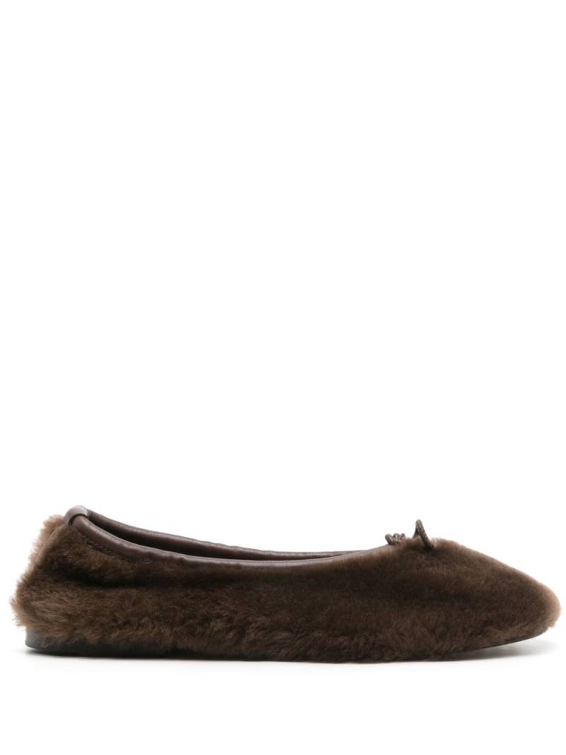 Hereu Puntera ballerinas - Brown von Hereu