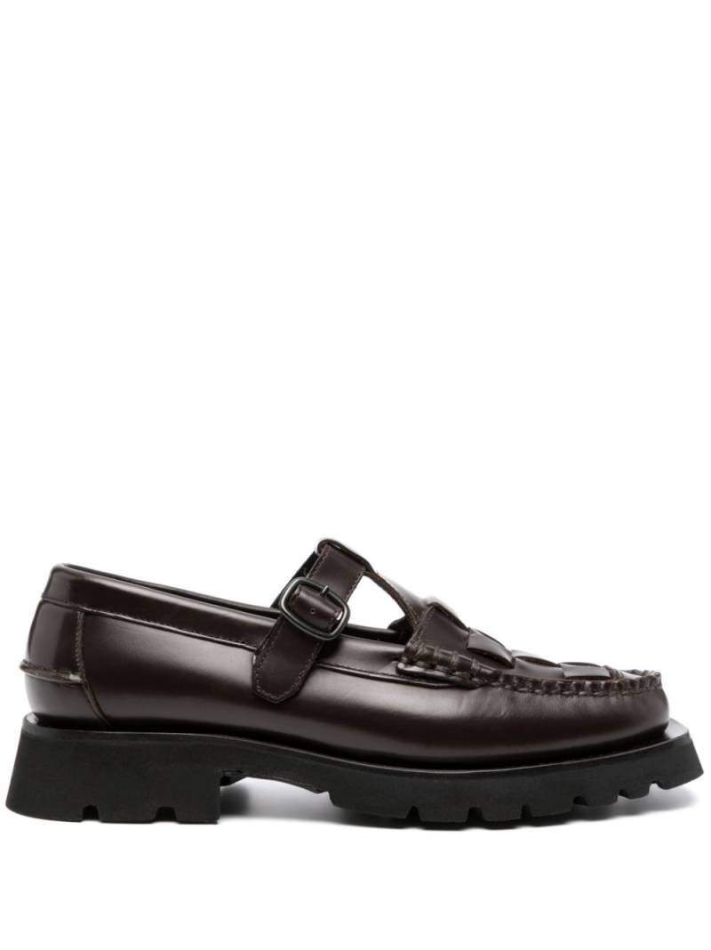 Hereu Soller Sport leather loafers - Brown von Hereu