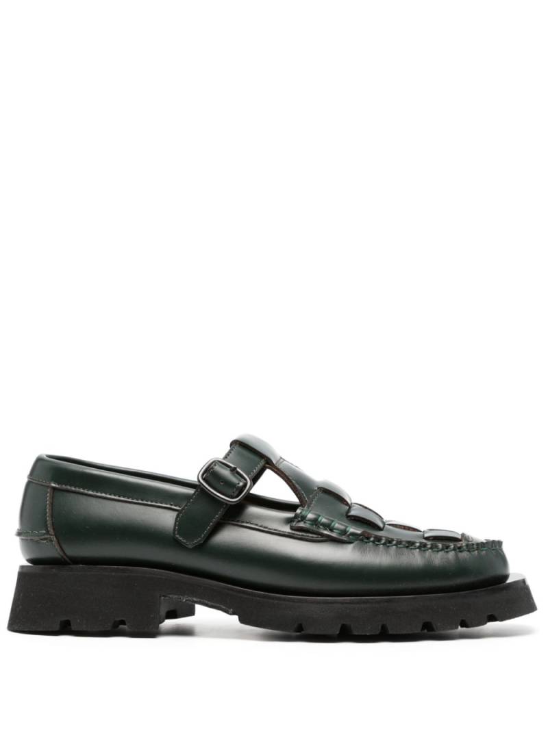 Hereu Soller Sport leather loafers - Green von Hereu