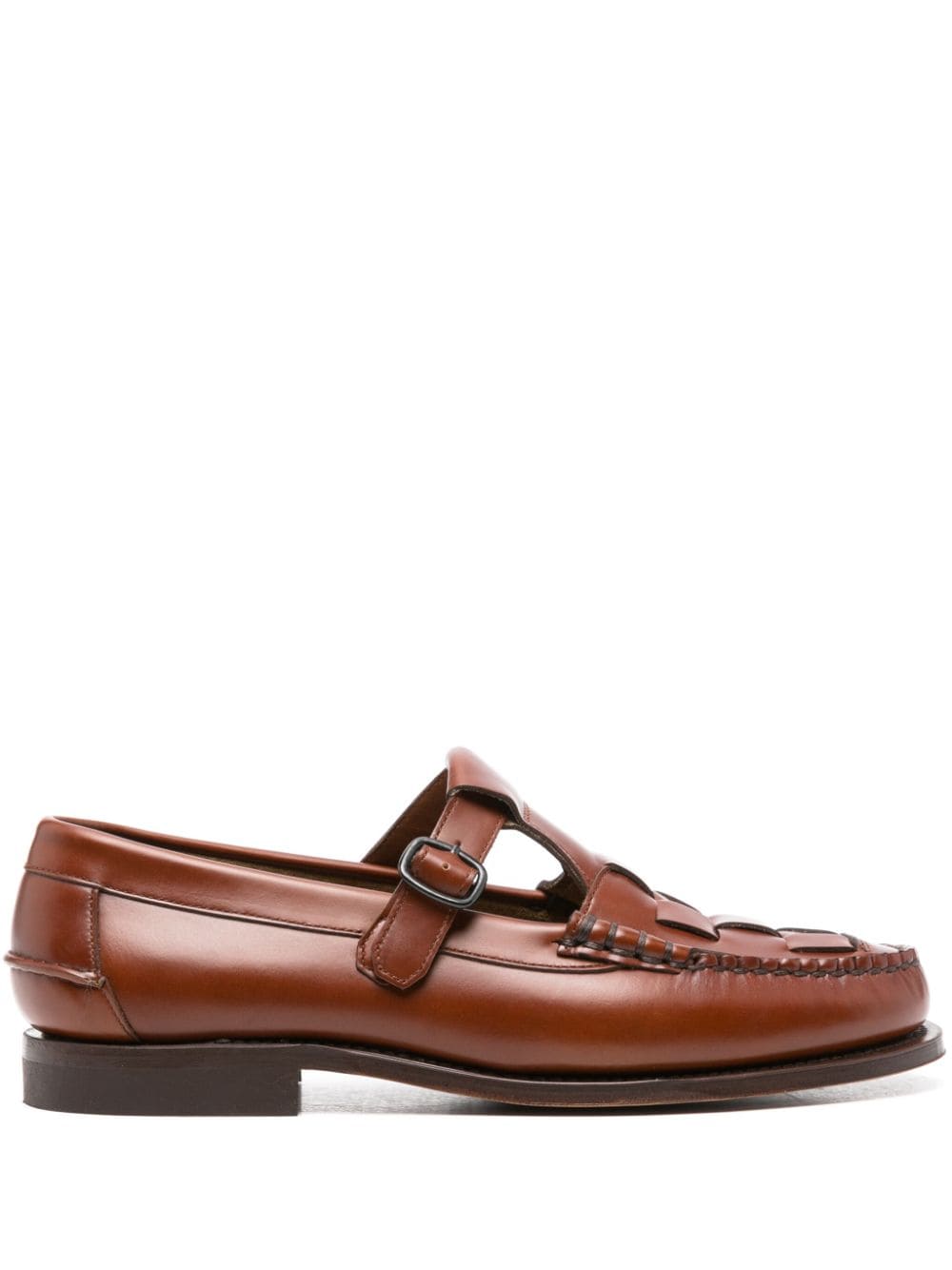 Hereu Soller leather moccasins - Brown von Hereu