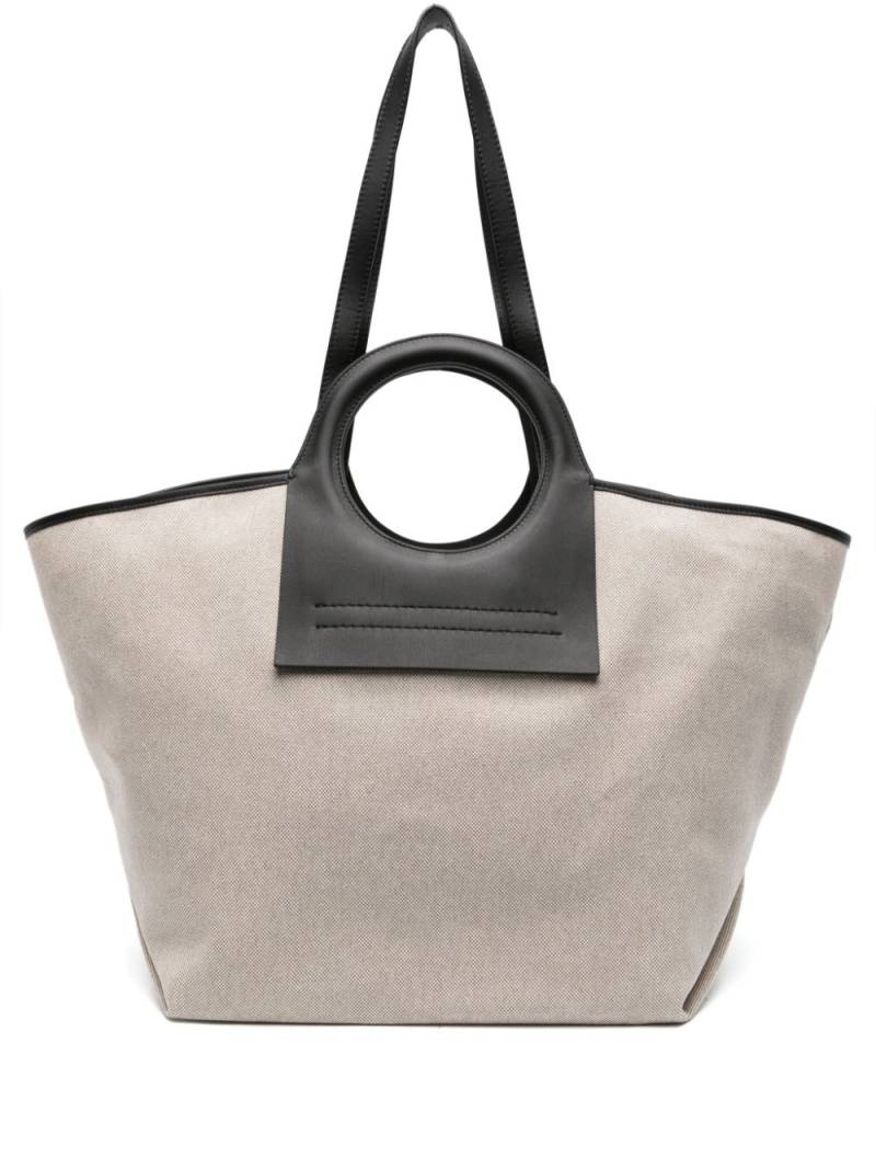 Hereu large Cala tote bag - Neutrals von Hereu