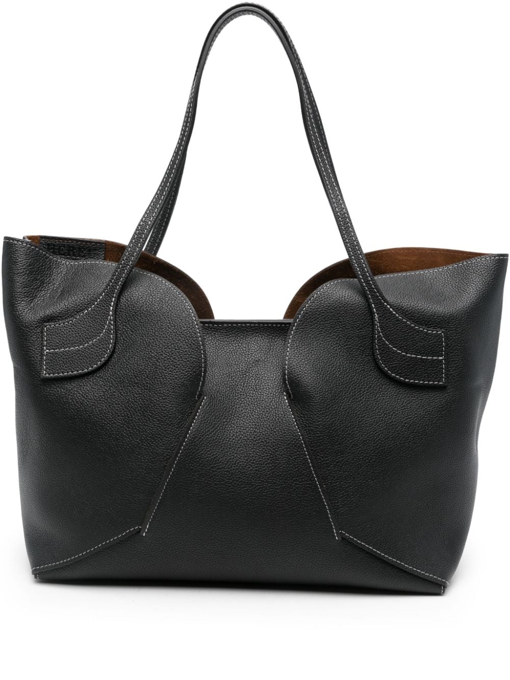 Hereu large Sepal tote bag - Black von Hereu