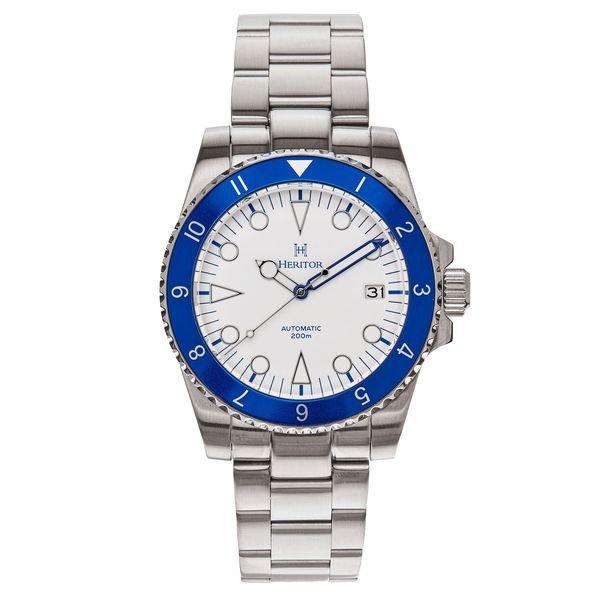 Heritor Automatische Luciano Armbanduhr Mit Datum Herren Weiss ONE SIZE von Heritor Automatic