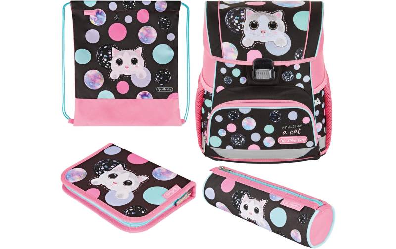 Herlitz Schulranzen »Schulthek Loop Plus Cute Cat« von Herlitz