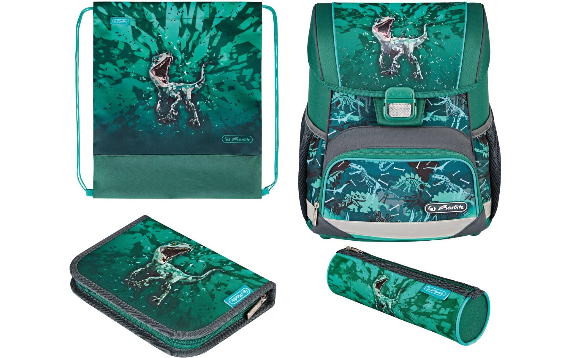 Herlitz Schulranzen »Schulthek Loop Plus Green Rex« Herlitz Schulranzen »Schulthek Loop Plus Green Rex« von Herlitz