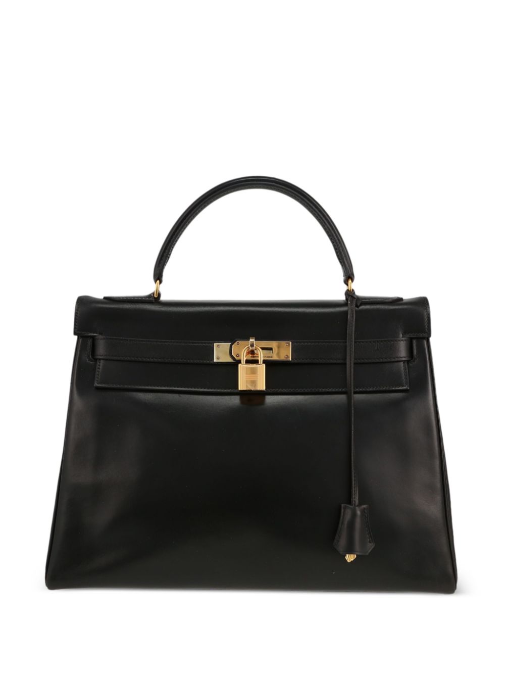 Hermès Pre-Owned 1980 Kelly 32 two-way handbag - Black von Hermès Pre-Owned