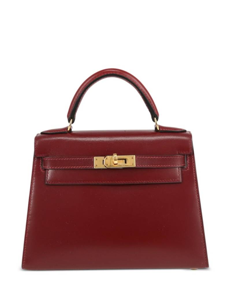 Hermès Pre-Owned 1988 Kelly 20 two-way handbag - Red von Hermès Pre-Owned