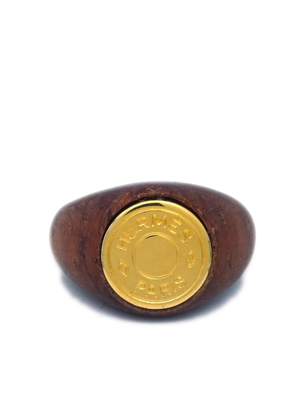 Hermès Pre-Owned 1990-2000s Clou De Selle ring - Brown von Hermès Pre-Owned