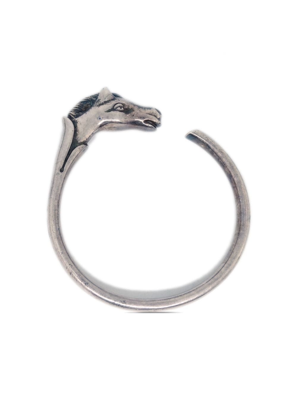 Hermès Pre-Owned 1990-2000s Horse sterling silver bracelet von Hermès Pre-Owned