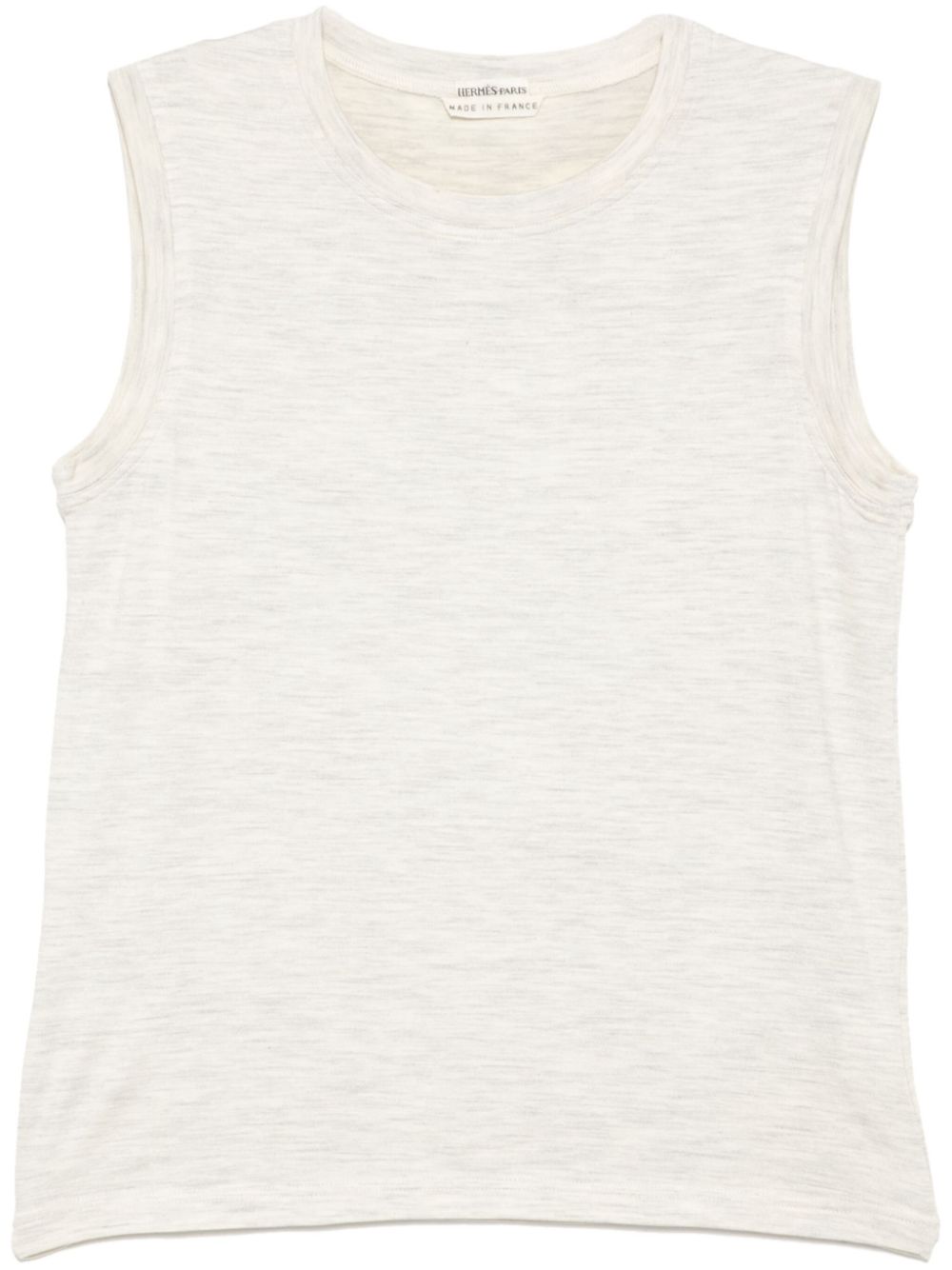 Hermès Pre-Owned 1990-2000s mélange tank top - Neutrals von Hermès Pre-Owned