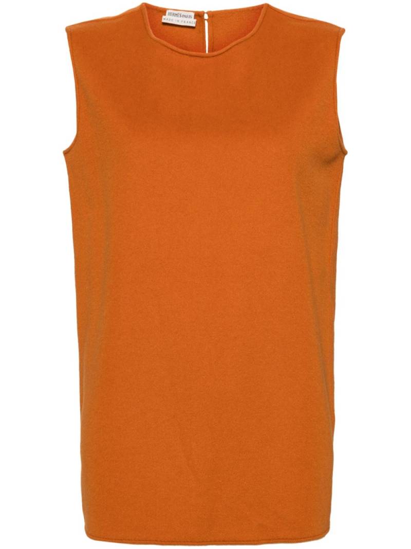 Hermès Pre-Owned 1990-2000s sleeveless top - Orange von Hermès Pre-Owned