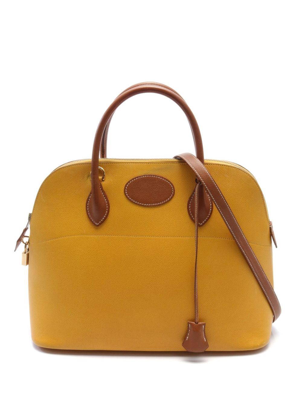 Hermès Pre-Owned 1994 Bolide 37 two-way bag - Yellow von Hermès Pre-Owned