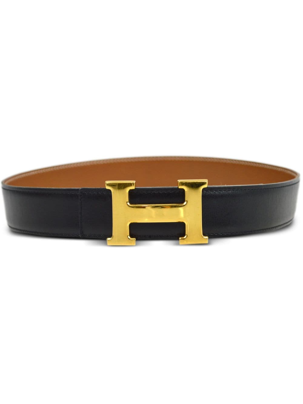 Hermès Pre-Owned 1994 Constance reversible belt - Black von Hermès Pre-Owned