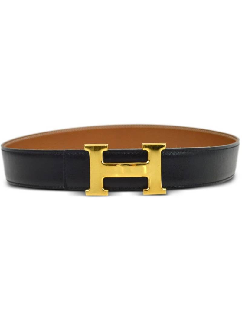 Hermès Pre-Owned 1994 Constance reversible belt - Black von Hermès Pre-Owned