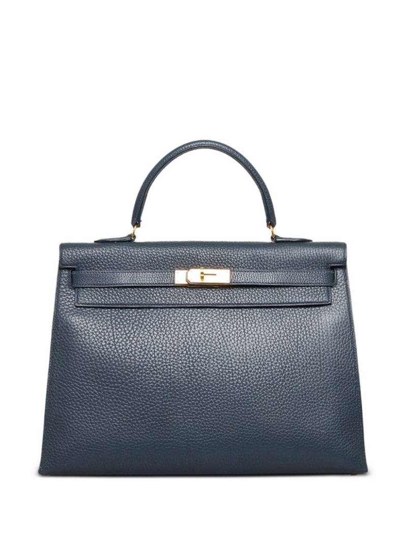 Hermès Pre-Owned 1995 Kelly 35 handbag - Blue von Hermès Pre-Owned