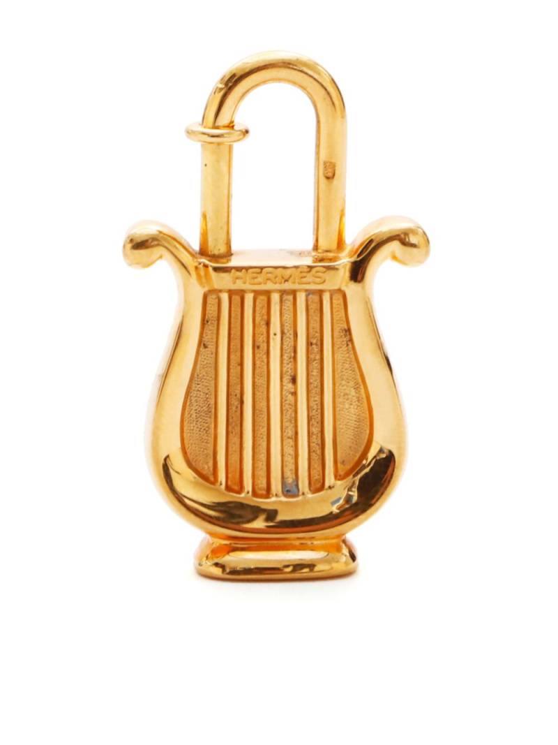 Hermès Pre-Owned 1996 Harp Cadena charm - Gold von Hermès Pre-Owned